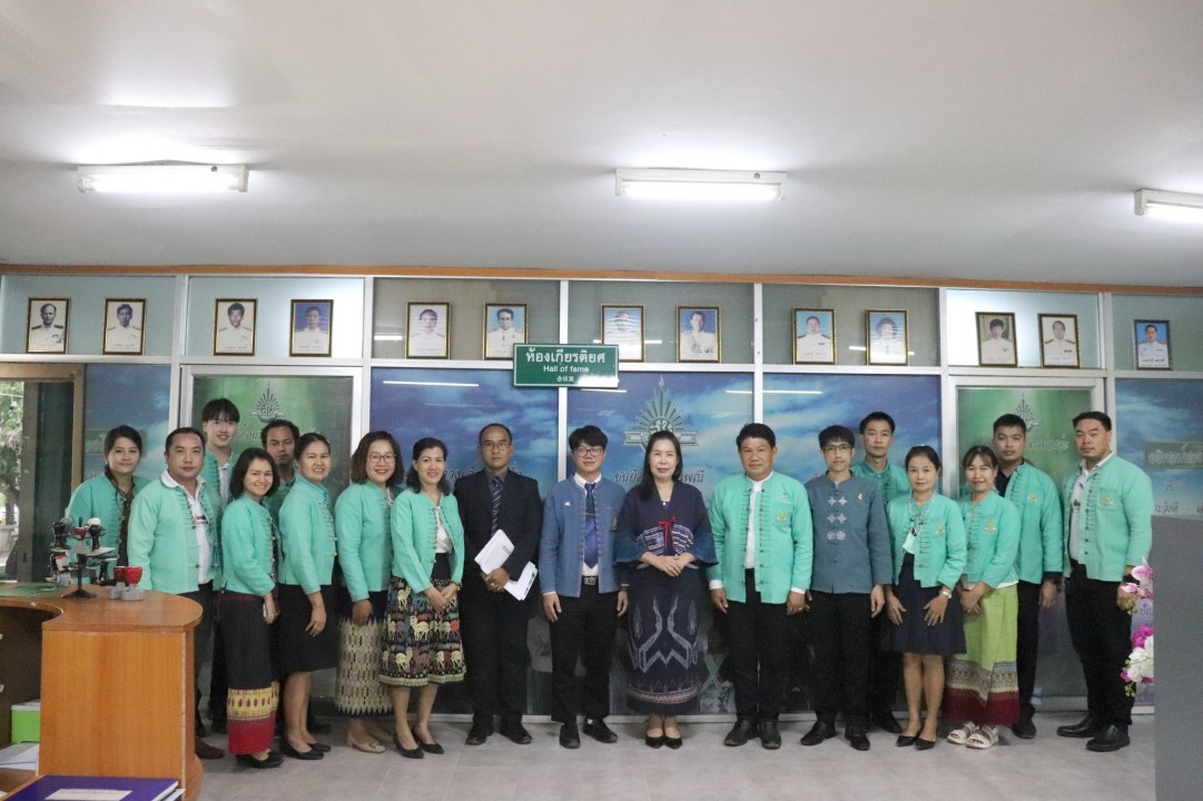 ร่วมให้การต้อนรับ คณะตรวจเยี่ยมการเปิดภาคเรียนที่ 2 ปีการศึกษา 2566