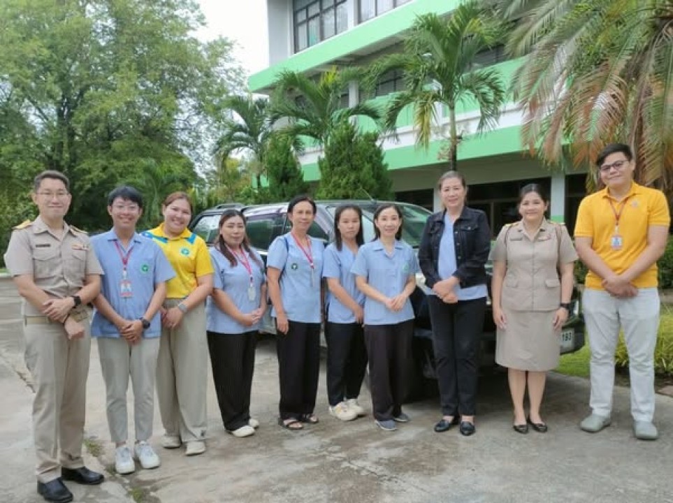 การฉีดซีนป้องกันโรคไข้หวัดใหญ่ โดยโรงพยาบาลฮอด และสาธารณสุขอำเภอฮอด