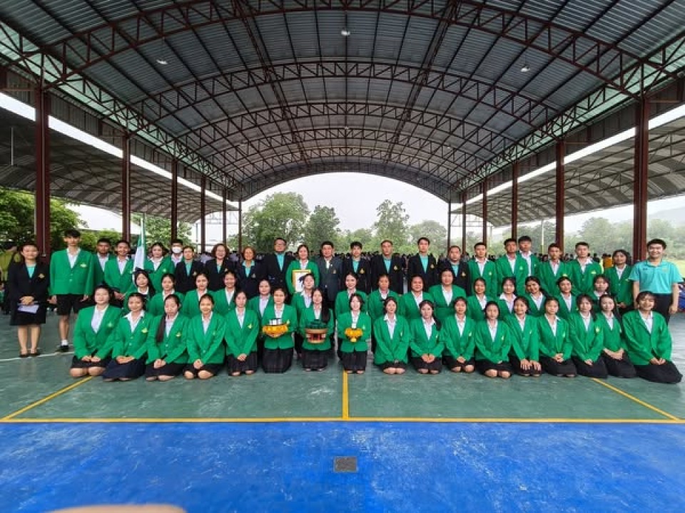 พิธีสถาปนาคณะกรรมการสภานักเรียนใหม่ ประจำปีการศึกษา 2568